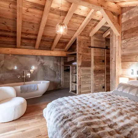 Luxueux Aux Gets Avec Jacuzzi Et Sauna, Animaux Bienvenus - Fr-1-671-331 בקתה לה ג'ט
